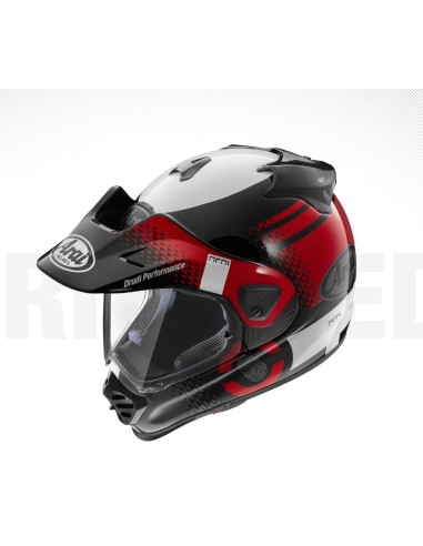 ARAI TOUR-X5 PRINT RED CROSS MOTO HELMET