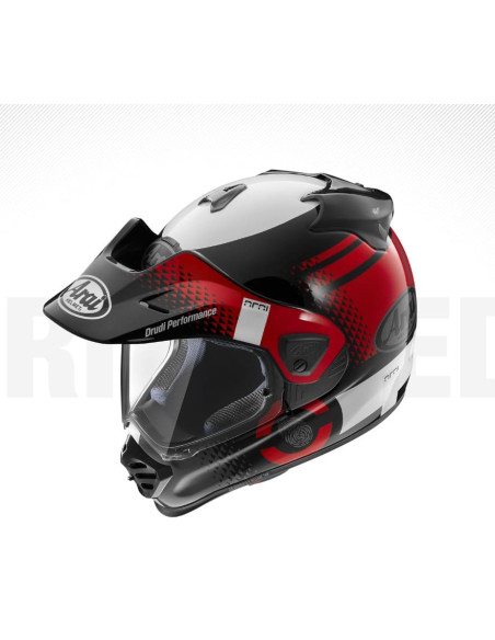ARAI TOUR-X5 PRINT RED CROSS MOTO HELMET