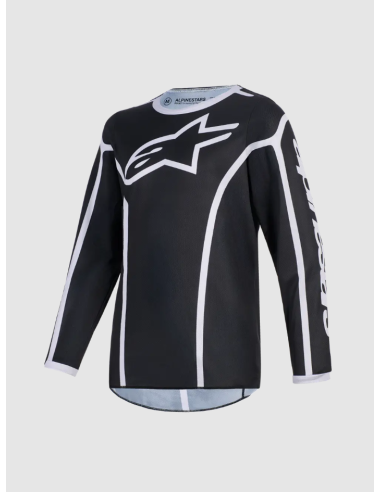ALPINESTARS FLUID APEX BLACK/GRAY CROSS MOTO JACKET FOR CHILDREN