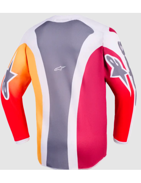 ALPINESTARS VAIKIŠKA FLUID PORTL GRAY/RED KROSINĖ MOTO MAIKUTĖ