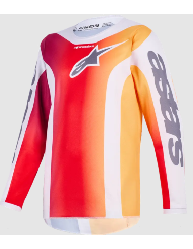 ALPINESTARS CHILDREN's FLUID PORTL BLUE/WHITE CROSS MOTHER SHIRT