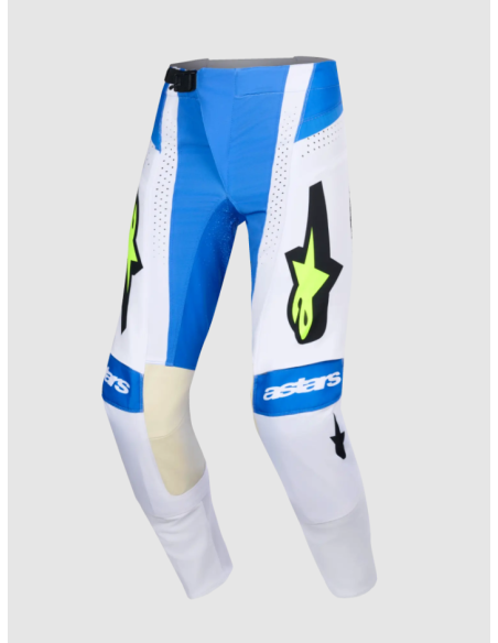 ALPINESTARS TECHSTAR KNIF BLACK/BLUE/YELLOW CROSS MOTO TROUSERS
