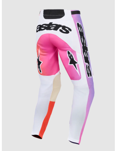 ALPINESTARS RACER AIR PORTL ORANGE/PINK/PURPLE/WHITE KROSINĖS MOTO KELNĖS