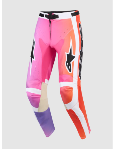 ALPINESTARS RACER AIR PORTL ORANGE/PINK/PURPLE/WHITE CROSS-COUNTRY MOTO TROUSERS