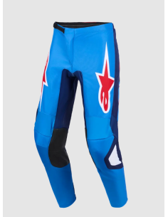 ALPINESTARS FLUID GRID BLUE/RED CROSS-COUNTRY MOTORCYCLE TROUSERS