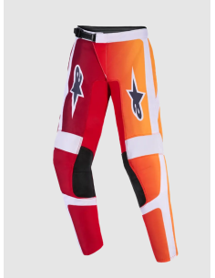 ALPINESTARS KIDS FLUID PORTL GRAY/RED CROSS-COUNTRY MOTO TROUSERS