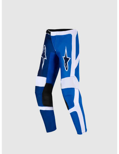 ALPINESTARS KIDS FLUID PORTL BLUE/WHITE CROSS-COUNTRY MOTO TROUSERS