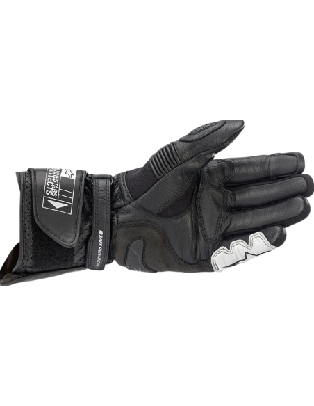 ALPINESTARS SP-2 V3 BLACK/WHITE MOTO GLOVES