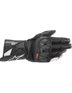 ALPINESTARS SP-2 V3 BLACK/WHITE MOTO PIRŠTINĖS