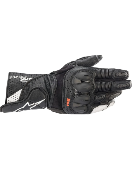 ALPINESTARS SP-2 V3 BLACK/WHITE MOTO PIRŠTINĖS