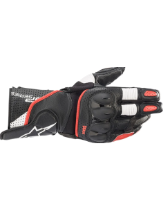ALPINESTARS SP-2 V3 BLACK/RED/WHITE MOTO GLOVES
