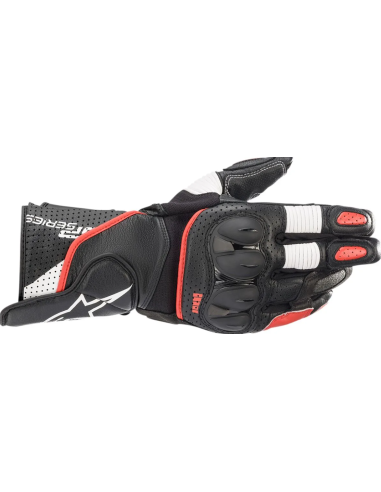 ALPINESTARS SP-2 V3 BLACK/WHITE MOTO FRONT