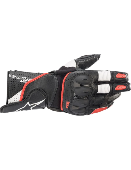 ALPINESTARS SP-2 V3 BLACK/RED/WHITE MOTO GLOVES