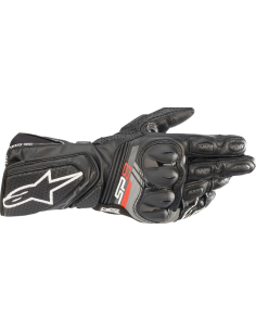 ALPINESTARS МОТОПЕРЧАТКИ SP-8 V3 ЧЕРНЫЙ/БЕЛЫЙ/ФЛУОРЕСЦЕНТНЫЙ КРАСНЫЙ