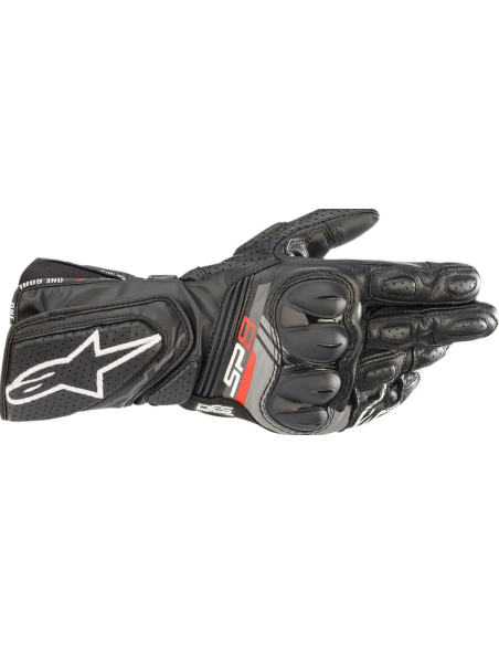 ALPINESTARS SP-8 V3 BLACK/GRAY/WHITE MOTO GLOVES