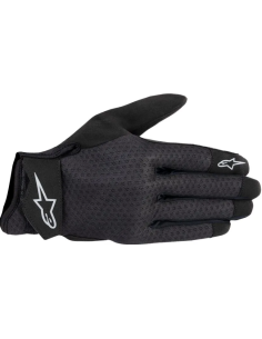 ALPINESTARS STATED AIR BLACK/SLATE MOTO PIRŠTINĖS