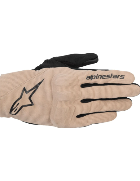 ALPINESTARS REEF V2 BLACK/SAND MOTO PIRŠTINĖS
