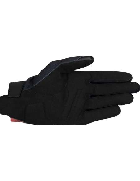 ALPINESTARS REEF V2 BLACK/FLUORESCENT RED MOTO GLOVES