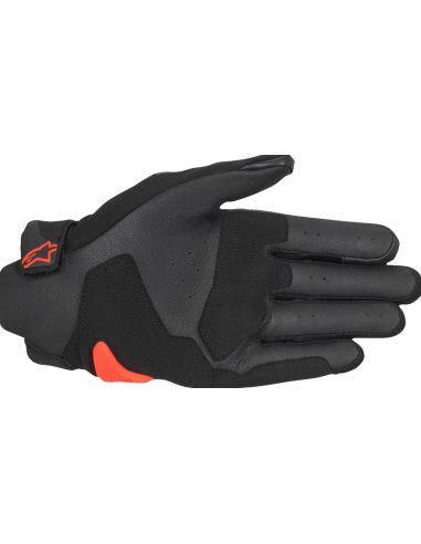ALPINESTARS SP X 5 AIR BLACK/FLUORESCENT RED MOTO PIRŠTINĖS