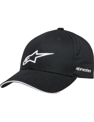 ALPINESTARS ROSTRUM BLACK/WHITE CAP