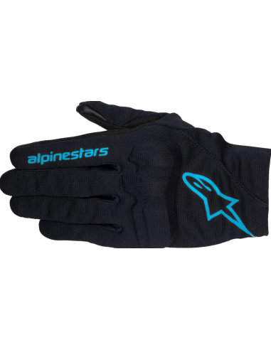 ALPINESTARS MOTERIŠKOS STELLA REEF V2 BLACK/BLUE MOTO PIRŠTINĖS