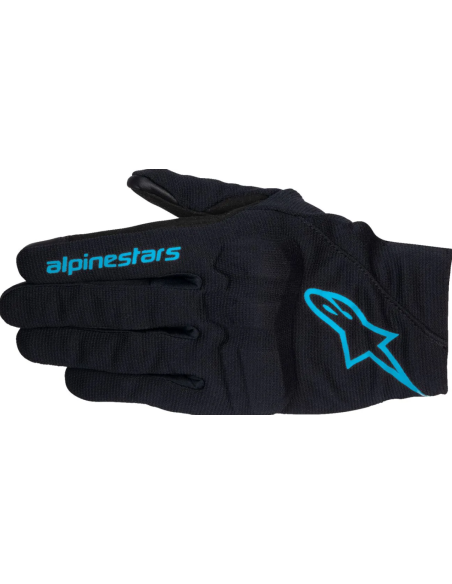 ALPINESTARS MOTERIŠKOS STELLA REEF V2 BLACK/BLUE MOTO PIRŠTINĖS
