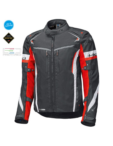 HELD IMOLA ST GORE-TEX® BLACK/RED/WHITE TEKSTILINĖ MOTO STRIUKĖ