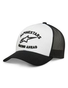 ALPINESTARS ГРУЗОВИК ТРОЙНОЙ БЕЛЫЙ/ЧЕРНЫЙ КОЛПАЧОК