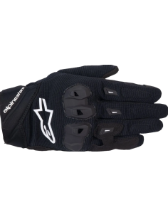 ALPINESTARS WOMEN'S STELLA SP X 1 BLACK/WHITE MOTO GLOVES