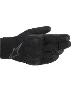 ALPINESTARS C-1 V2 GORE-TEX WINDSTOPPER BLACK MOTO GLOVES