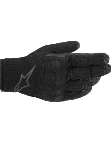 ALPINESTARS S-MAX DRYSTAR BLACK MOTO GLOVES