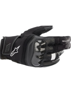 ALPINESTARS ПЕРЧАТКИ ДЛЯ МОТОСПОРТА S-MAX DRYSTAR ЧЕРНЫЙ/ФЛУОРЕСЦЕНТНЫЙ КРАСНЫЙ
