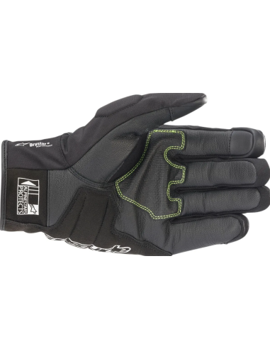 ALPINESTARS S-MAX DRYSTAR BLACK/FLUORESCENT RED MOTO PRINTS