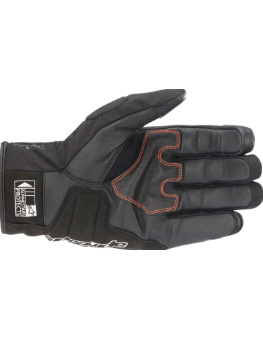 ALPINESTARS SMX Z DRYSTAR BLACK/FLUORESCENT RED MOTO GLOVES