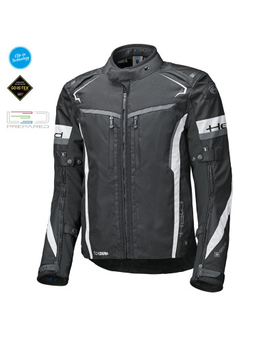 HELD IMOLA ST GORE-TEX® BLACK/WHITE TEKSTILINĖ MOTO STRIUKĖ