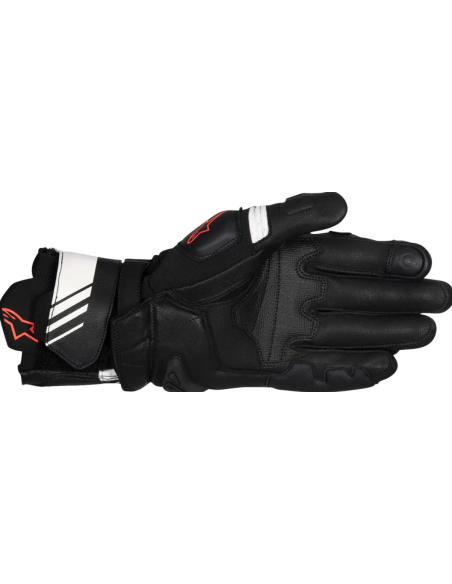 ALPINESTARS SP-8 V3 BLACK/WHITE/FLUORESCENT RED MOTO PRINTS