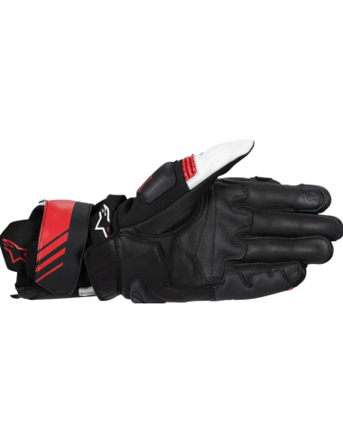 ALPINESTARS GP PLUS R V3 BLACK/WHITE/FLUORESCENT RED MOTO PRINTS