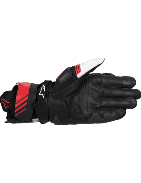 ALPINESTARS GP PLUS R V3 BLACK/WHITE/BRIGHT RED MOTO GLOVES