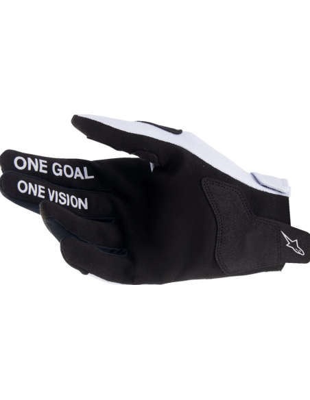 ALPINESTARS RADAR BLACK/HAZE GRAY CROSS-COUNTRY MOTO GLOVES