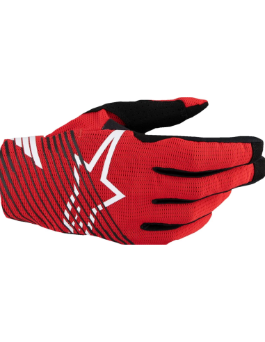 ALPINESTARS RADAR PRO MAX BLACK/RED CROSS-COUNTRY MOTO GLOVES
