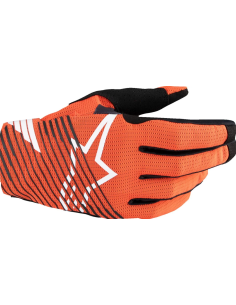 ALPINESTARS RADAR PRO MAX BLACK/ORANGE CROSS-COUNTRY MOTO GLOVES