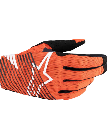 ALPINESTARS RADAR PRO MAX BLACK/ORANGE KROSINĖS MOTO PIRŠTINĖS