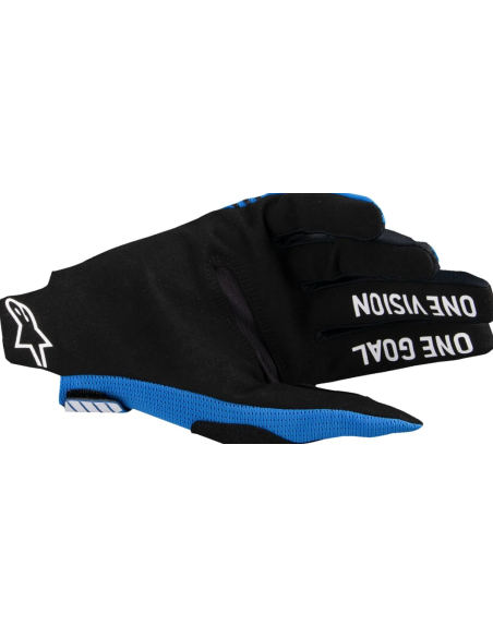 ALPINESTARS RADAR PRO MAX BLACK/BLUE KROSINĖS MOTO PIRŠTINĖS