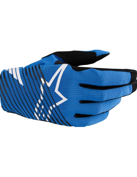 ALPINESTARS RADAR PRO MAX BLACK/BLUE KROSINĖS MOTO PIRŠTINĖS