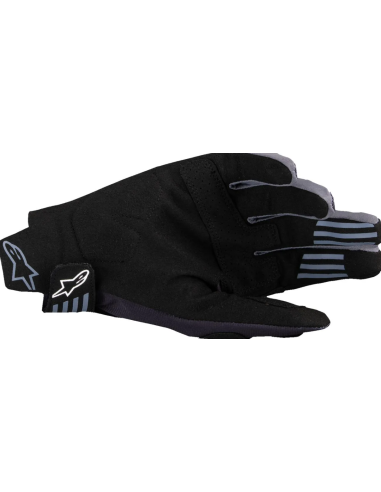 ALPINESTARS TECHSTAR MX BLACK CROSS-COUNTRY MOTO GLOVES
