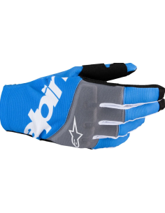 ALPINESTARS ПЕРЧАТКИ ДЛЯ МОТОСПОРТА TECHSTAR MX BLACK CROSS-COUNTRY