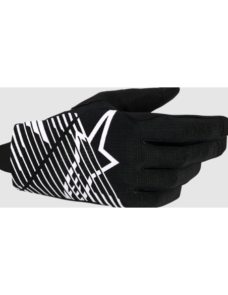 ALPINESTARS RADAR PRO BLACK/WHITE CROSS-COUNTRY MOTO GLOVES