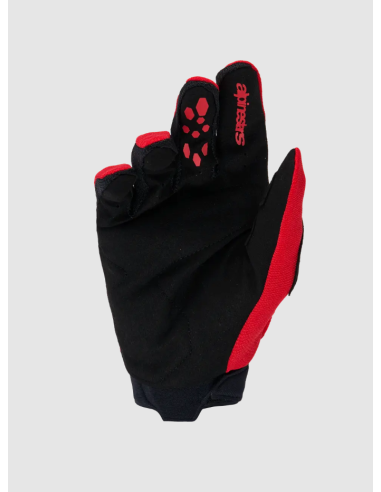 ALPINESTARS FULL BORE V2 BLACK/RED CROSS MOTO GLOVES