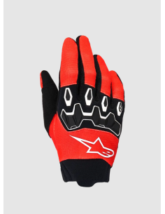 ALPINESTARS FULL BORE V2 BLACK/ORANGE CROSS-COUNTRY MOTO GLOVES
