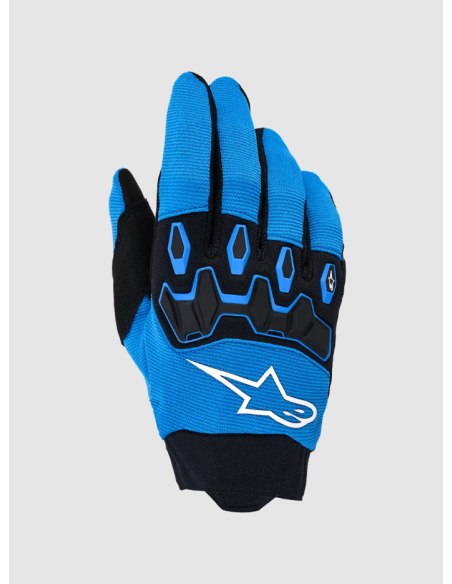 ALPINESTARS FULL BORE V2 BLACK/BLUE KROSINĖS MOTO PIRŠTINĖS